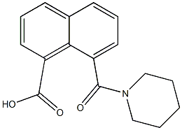 8-(piperidin-1-ylcarbonyl)-1-naphthoic acid