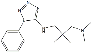 dimethyl(2-methyl-2-{[(1-phenyl-1H-1,2,3,4-tetrazol-5-yl)amino]methyl}propyl)amine
