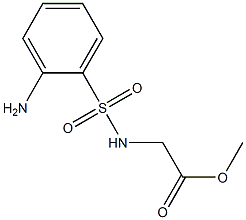 methyl {[(2-aminophenyl)sulfonyl]amino}acetate