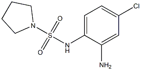 N-(2-amino-4-chlorophenyl)pyrrolidine-1-sulfonamide