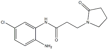 N-(2-amino-5-chlorophenyl)-3-(2-oxopyrrolidin-1-yl)propanamide