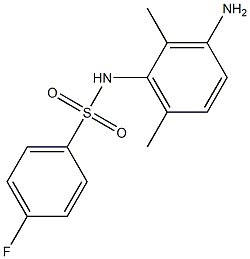 N-(3-amino-2,6-dimethylphenyl)-4-fluorobenzenesulfonamide