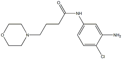 N-(3-amino-4-chlorophenyl)-4-morpholin-4-ylbutanamide