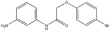 N-(3-aminophenyl)-2-(4-bromophenoxy)acetamide