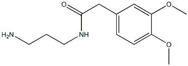 N-(3-aminopropyl)-2-(3,4-dimethoxyphenyl)acetamide