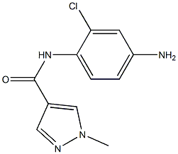 N-(4-amino-2-chlorophenyl)-1-methyl-1H-pyrazole-4-carboxamide