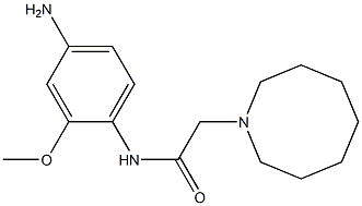 N-(4-amino-2-methoxyphenyl)-2-(azocan-1-yl)acetamide