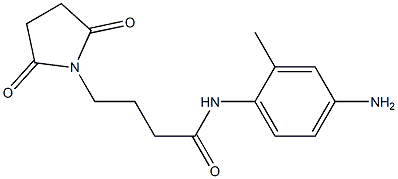 N-(4-amino-2-methylphenyl)-4-(2,5-dioxopyrrolidin-1-yl)butanamide