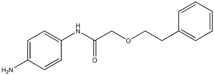N-(4-aminophenyl)-2-(2-phenylethoxy)acetamide