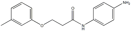 N-(4-aminophenyl)-3-(3-methylphenoxy)propanamide