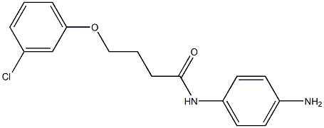 N-(4-aminophenyl)-4-(3-chlorophenoxy)butanamide