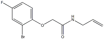 N-allyl-2-(2-bromo-4-fluorophenoxy)acetamide