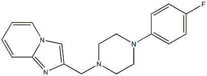 2-{[4-(4-fluorophenyl)-1-piperazinyl]methyl}imidazo[1,2-a]pyridine