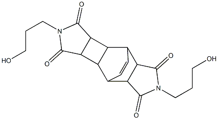 5,12-bis(3-hydroxypropyl)-5,12-diazapentacyclo[7.5.2.0~2,8~.0~3,7~.0~10,14~]hexadec-15-ene-4,6,11,13-tetrone