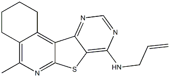 N-allyl-N-(5-methyl-1,2,3,4-tetrahydropyrimido[4',5':4,5]thieno[2,3-c]isoquinolin-8-yl)amine
