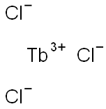 氯化铽, , 结构式