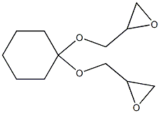 Cyclohexandiol diglycidyl ether Struktur