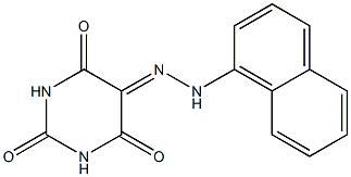 2,4,5,6(1H,3H)-pyrimidinetetrone 5-[N-(1-naphthyl)hydrazone]
