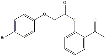 2-acetylphenyl 2-(4-bromophenoxy)acetate