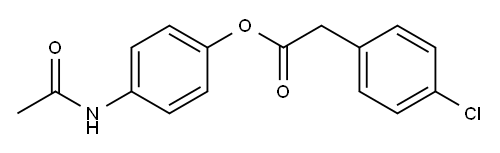 4-(acetylamino)phenyl 2-(4-chlorophenyl)acetate