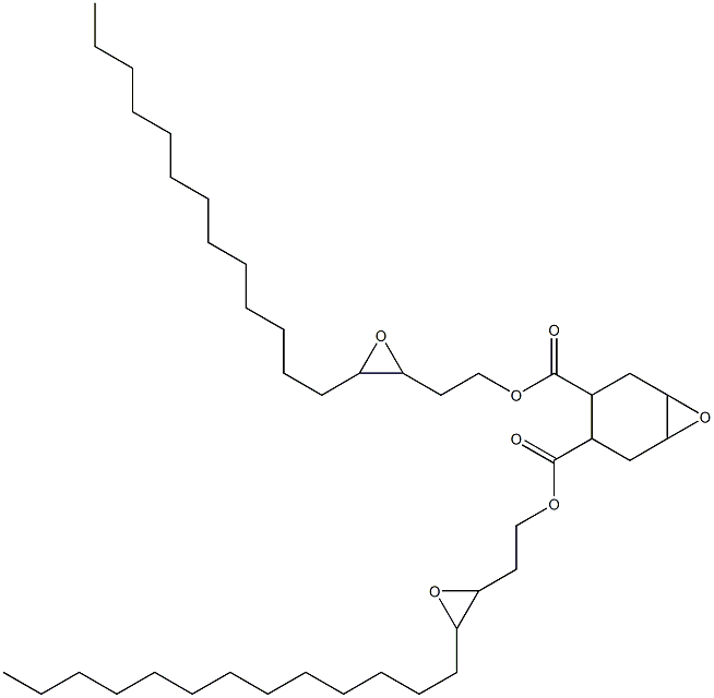 7-Oxabicyclo[4.1.0]heptane-3,4-dicarboxylic acid bis(3,4-epoxyheptadecan-1-yl) ester