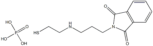 2-[3-(1,3-Dioxo-2,3-dihydro-1H-isoindol-2-yl)propylamino]ethanethiol phosphate