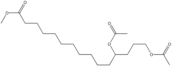 12,15-Diacetoxypentadecanoic acid methyl ester