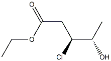 (3S,4S)-3-Chloro-4-hydroxyvaleric acid ethyl ester|