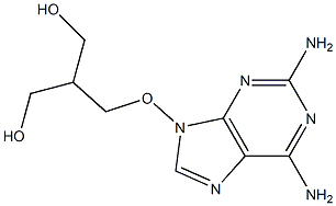 2,6-Diamino-9-(3-hydroxy-2-hydroxymethylpropyloxy)-9H-purine
