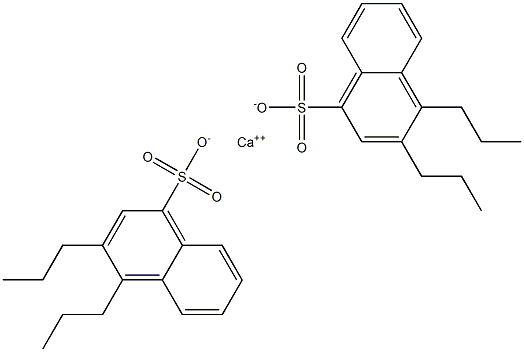 Bis(3,4-dipropyl-1-naphthalenesulfonic acid)calcium salt