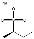 [R,(+)]-2-Butanesulfonic acid sodium salt Structure
