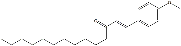 (E)-1-(4-Methoxyphenyl)-1-tetradecen-3-one