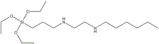 3-(Triethoxysilyl)-N-[2-(hexylamino)ethyl]propan-1-amine