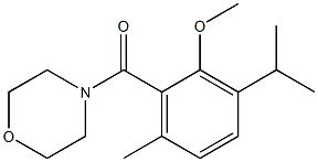 4-(3-Isopropyl-6-methyl-2-methoxybenzoyl)morpholine