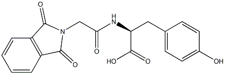 (S)-2-[[[(1,3-Dihydro-1,3-dioxo-2H-isoindol)-2-yl]acetyl]amino]-3-(4-hydroxyphenyl)propanoic acid