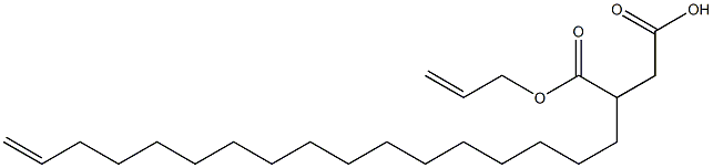 3-(16-Heptadecenyl)succinic acid 1-hydrogen 4-allyl ester