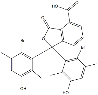 1,1-Bis(6-bromo-3-hydroxy-2,5-dimethylphenyl)-1,3-dihydro-3-oxoisobenzofuran-4-carboxylic acid