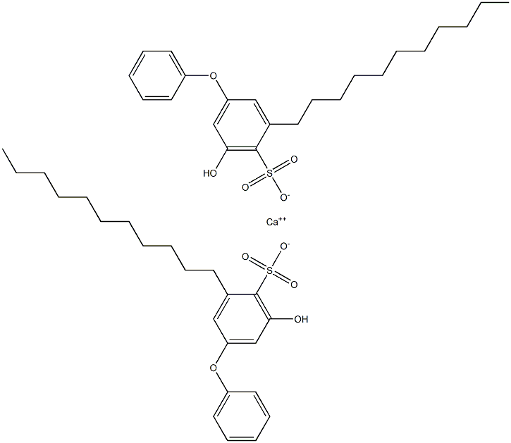 Bis(5-hydroxy-3-undecyl[oxybisbenzene]-4-sulfonic acid)calcium salt