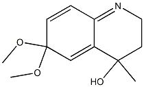 2,3,4,6-Tetrahydro-4-hydroxy-6,6-dimethoxy-4-methylquinoline