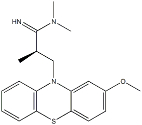 [1R,(+)]-2-(2-Methoxy-10H-phenothiazine-10-yl)-1,N,N-trimethyl-1-ethanecarboxamidine