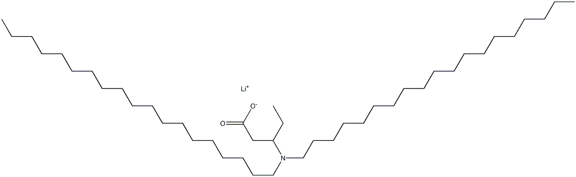 3-(Dinonadecylamino)valeric acid lithium salt