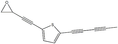 2-(1,3-Pentadiynyl)-5-(3,4-epoxy-1-butyne-1-yl)thiophene