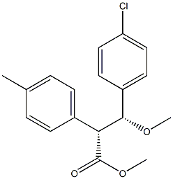 (2R,3R)-3-Methoxy-2-(4-methylphenyl)-3-(4-chlorophenyl)propionic acid methyl ester