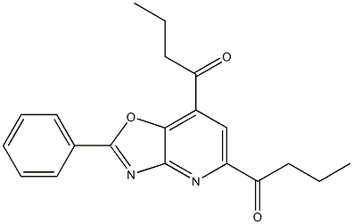 2-(Phenyl)-5,7-dibutanoyloxazolo[4,5-b]pyridine