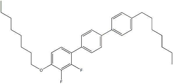 4-Octyloxy-4''-heptyl-2,3-difluoro-1,1':4',1''-terbenzene|