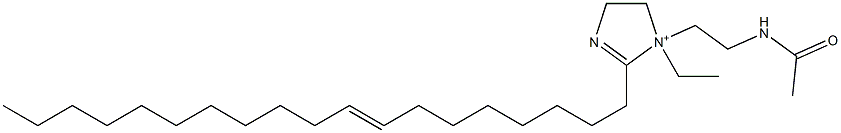1-[2-(Acetylamino)ethyl]-1-ethyl-2-(8-nonadecenyl)-2-imidazoline-1-ium