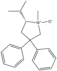 (5R)-3,3-Diphenyl-5-isopropyl-1-methylpyrrolidine 1-oxide