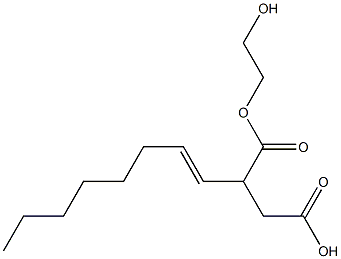 2-(1-Octenyl)succinic acid hydrogen 1-(2-hydroxyethyl) ester
