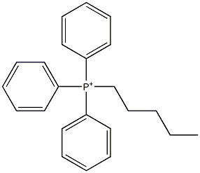 トリフェニルアミルホスホニウム 化学構造式