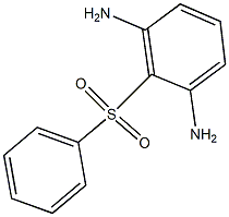 2,6-ジアミノ[スルホニルビスベンゼン] 化学構造式